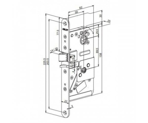   Abloy () EL581 OneFIT