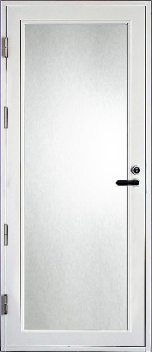 Террасная дверь Kaski PO KOKOLASI, Белый NCS S 0502-Y, M10x21, Левая