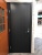 Теплая входная дверь SWEDOOR by Jeld-Wen Function Barents Eco с замком ABLOY LC200 тёмно-серая, M9*21, левая фотография