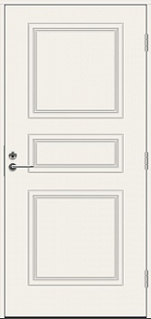 Теплая входная дверь SWEDOOR by Jeld-Wen Classic Puccini ECO, lc200, М9*21, левая