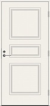 Теплая входная дверь SWEDOOR by Jeld-Wen Classic Puccini ECO, lc200, М9*21, левая