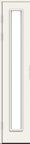 Открывающаяся боковая створка SWEDOOR by Jeld-Wen модель AL1200 W69, М5х23, Левая, Белый NCS S 0502-Y