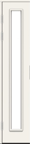 Открывающаяся боковая створка SWEDOOR by Jeld-Wen модель AL1200 W69, М5х23, Левая, Белый NCS S 0502-Y