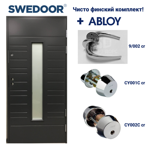    SWEDOOR by Jeld-Wen Function F1896 W28 ARCTIC, -